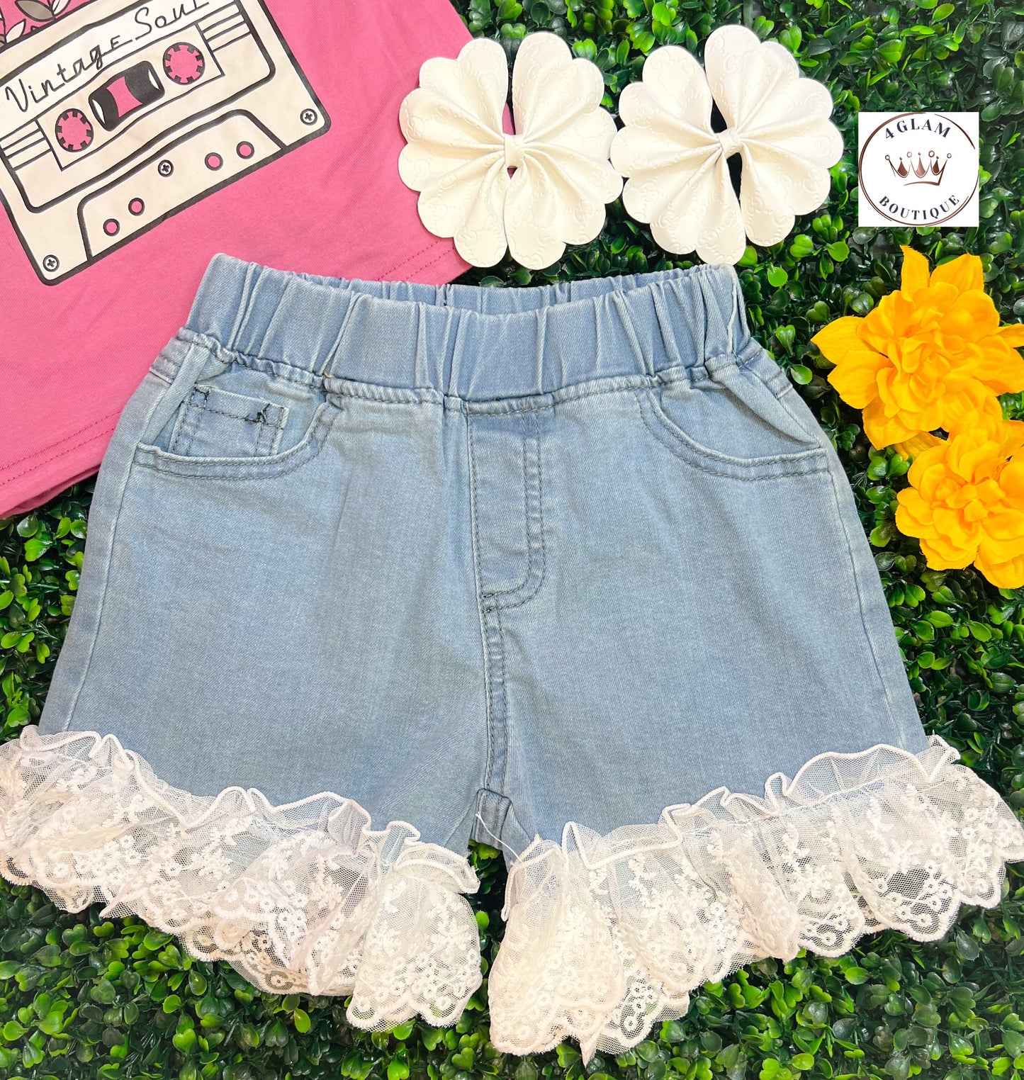 Sally Lace Shorts