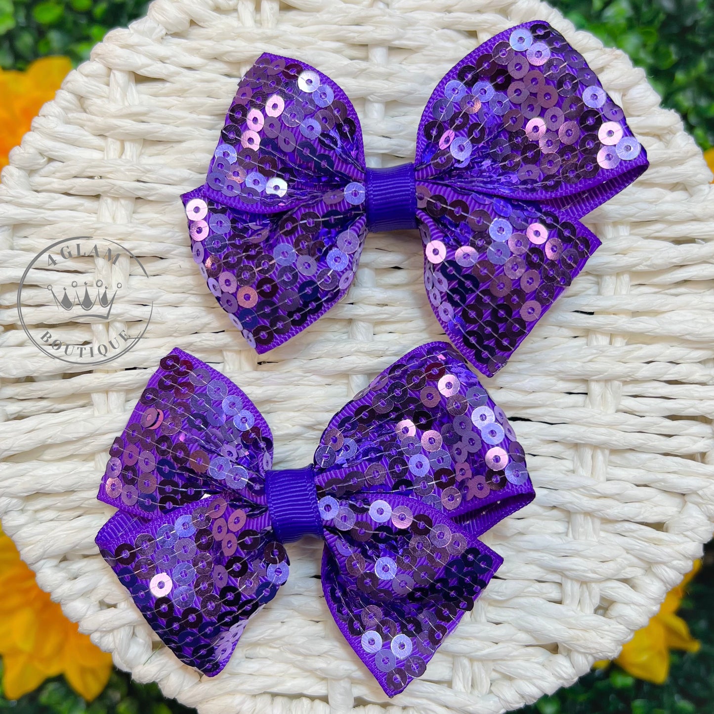 Printed Mini Bow Sets